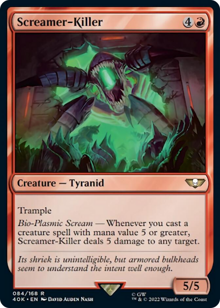 Screamer-Killer (Surge Foil) [Universes Beyond: Warhammer 40,000] | Galactic Gamez