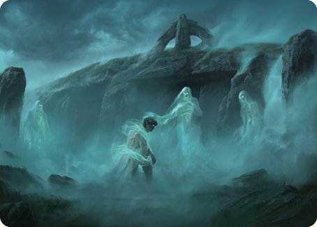 Fog on the Barrow-Downs Art Card [The Lord of the Rings: Tales of Middle-earth Art Series] | Galactic Gamez