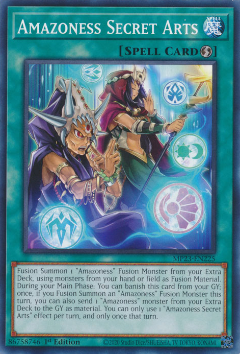 Amazoness Secret Arts [MP23-EN225] Common | Galactic Gamez