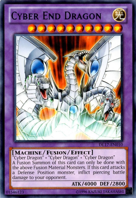 Cyber End Dragon (Purple) [DL17-EN010] Rare | Galactic Gamez