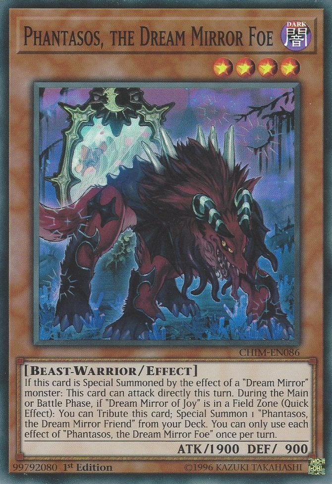 Phantasos, the Dream Mirror Foe [CHIM-EN086] Super Rare | Galactic Gamez