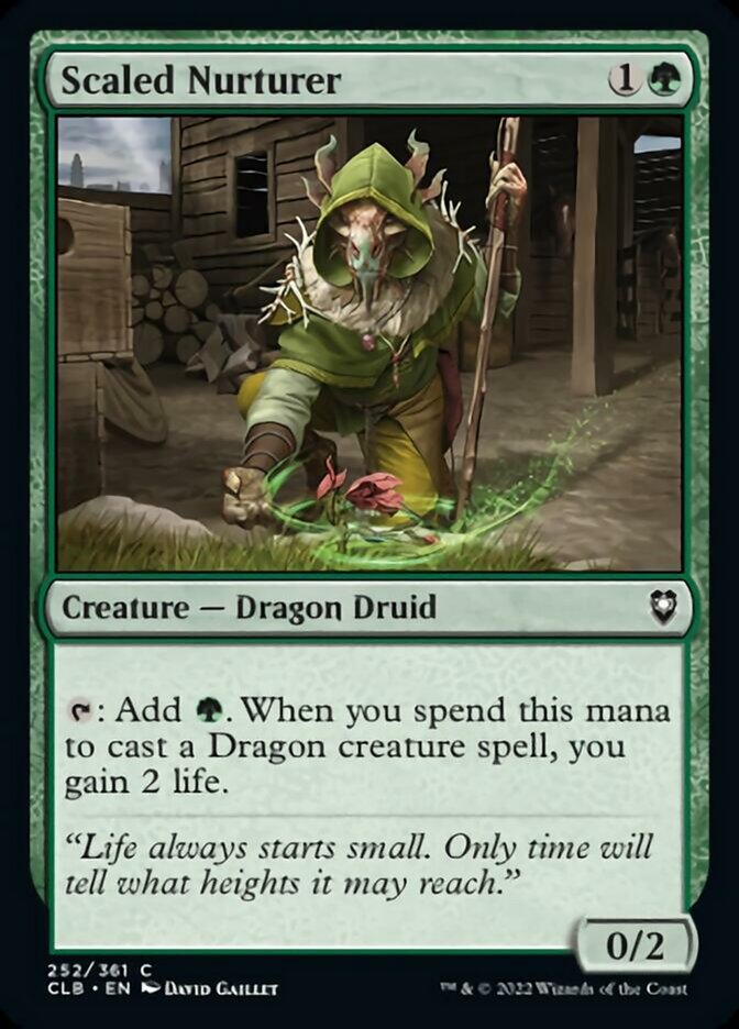 Scaled Nurturer [Commander Legends: Battle for Baldur's Gate] | Galactic Gamez
