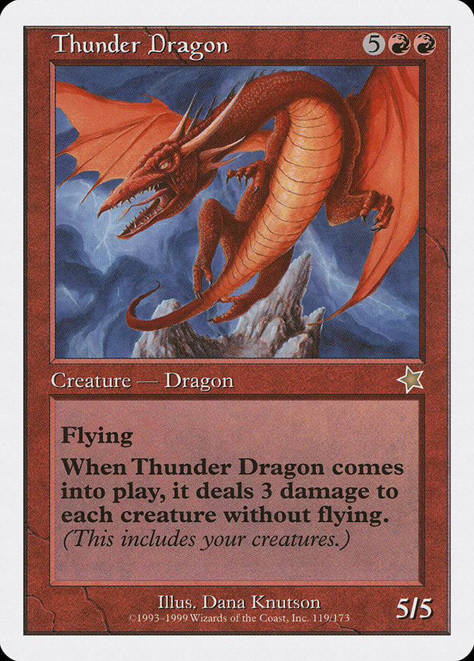 Thunder Dragon [Starter 1999] | Galactic Gamez