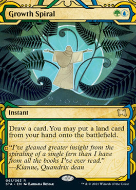 Growth Spiral (Etched Foil) [Strixhaven Mystical Archive] | Galactic Gamez