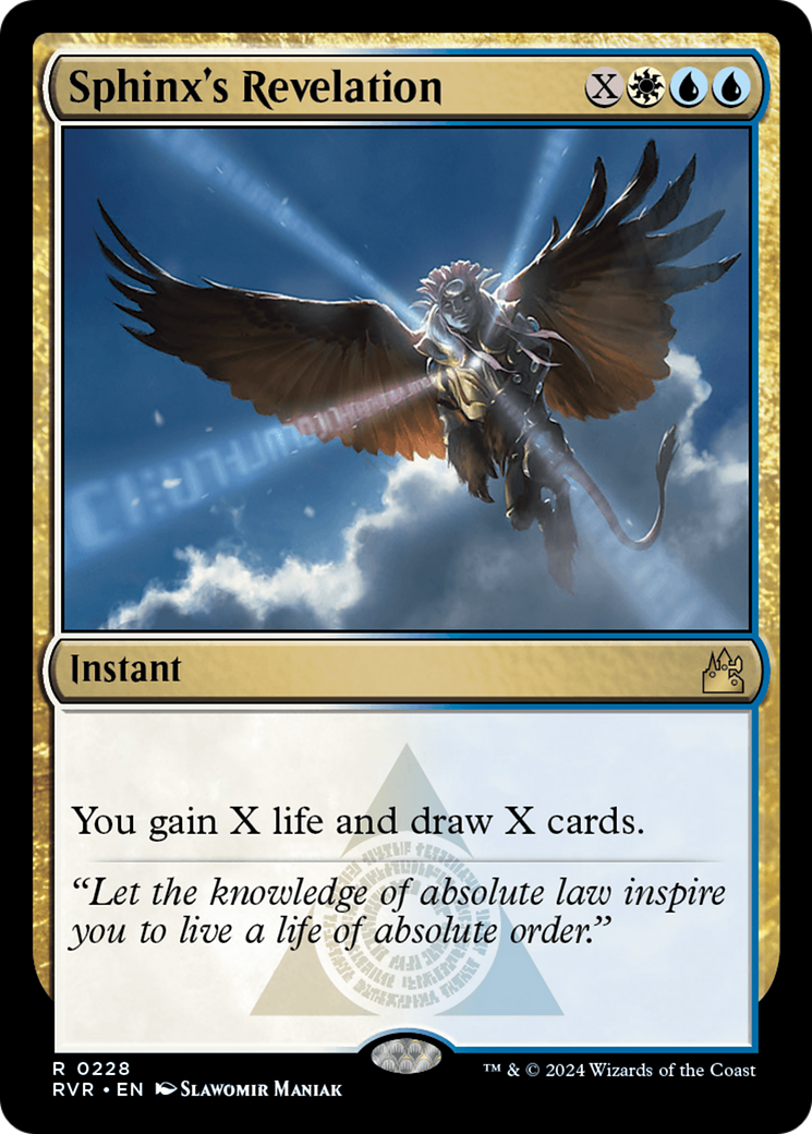 Sphinx's Revelation [Ravnica Remastered] | Galactic Gamez