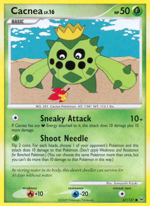 Cacnea (67/127) [Platinum: Base Set] | Galactic Gamez