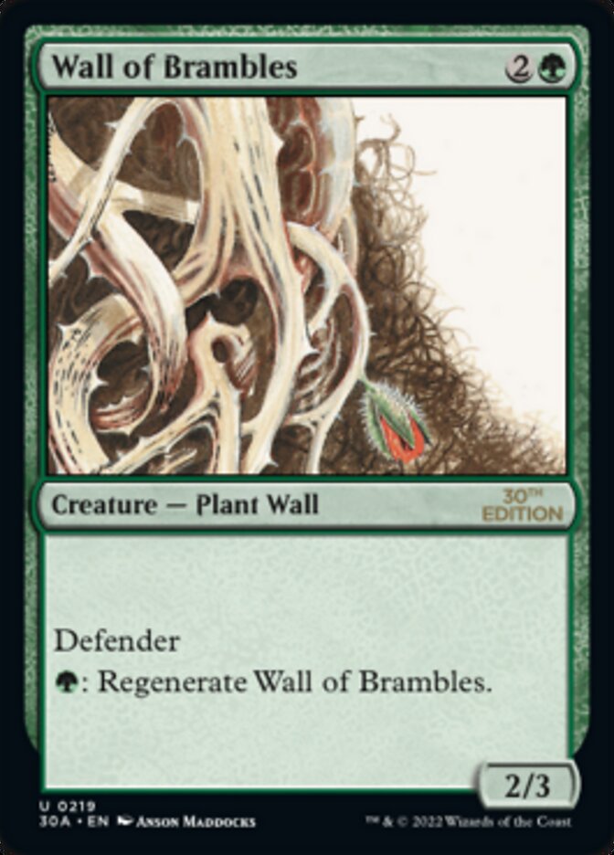 Wall of Brambles [30th Anniversary Edition] | Galactic Gamez