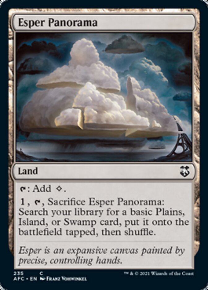 Esper Panorama [Dungeons & Dragons: Adventures in the Forgotten Realms Commander] | Galactic Gamez