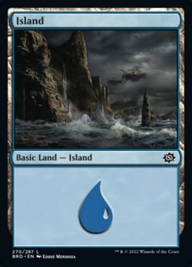 Island (270) [The Brothers' War] | Galactic Gamez