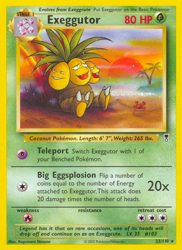 Exeggutor (23/110) [Legendary Collection] | Galactic Gamez