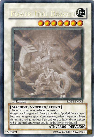 Power Tool Dragon [RGBT-EN042] Ultimate Rare | Galactic Gamez