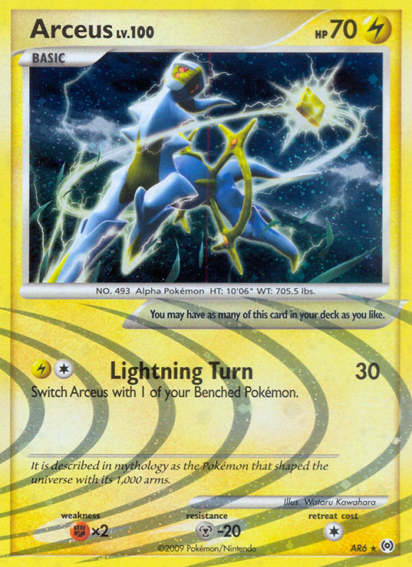 Arceus (AR6) [Platinum: Arceus] | Galactic Gamez