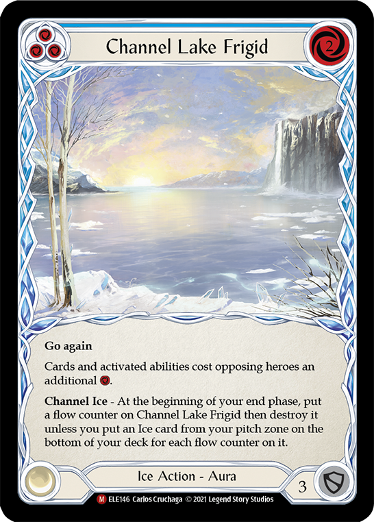 Channel Lake Frigid [ELE146] (Tales of Aria)  1st Edition Normal | Galactic Gamez