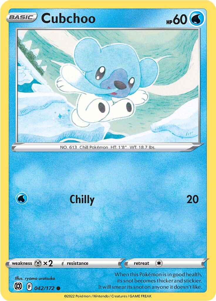 Cubchoo (042/172) [Sword & Shield: Brilliant Stars] | Galactic Gamez