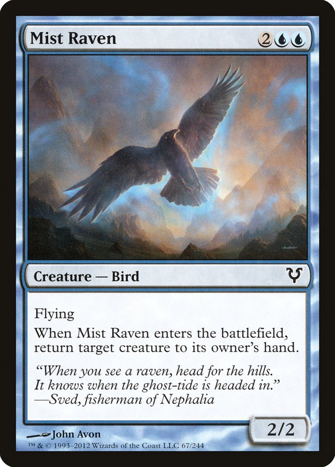 Mist Raven [Avacyn Restored] | Galactic Gamez