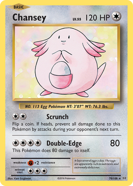 Chansey (70/108) [XY: Evolutions] – Galactic Gamez