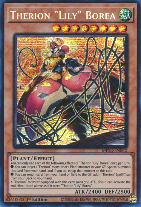 Therion "Lily" Borea [MP23-EN062] Prismatic Secret Rare | Galactic Gamez