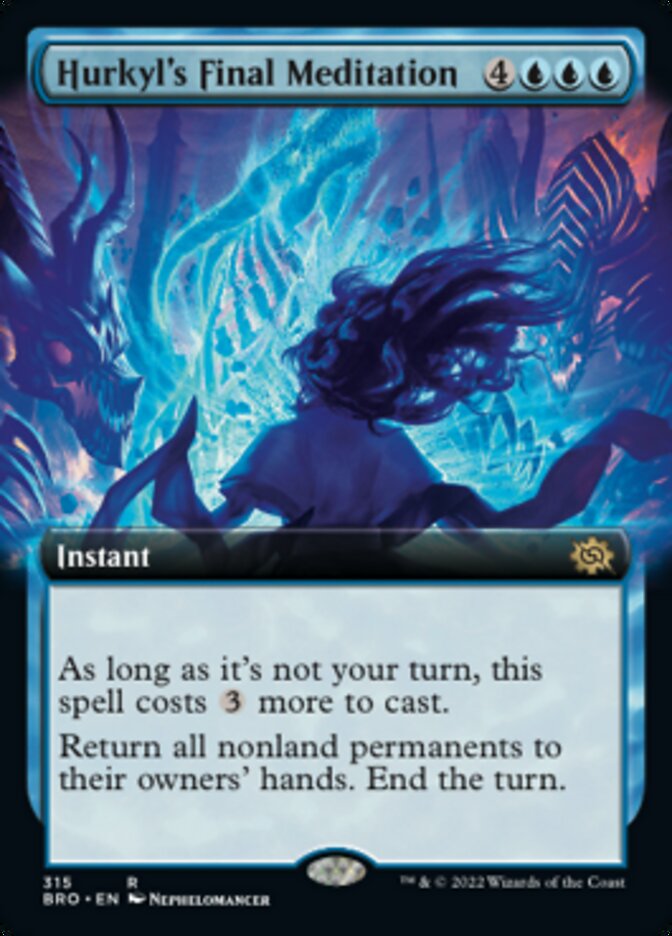 Hurkyl's Final Meditation (Extended Art) [The Brothers' War] | Galactic Gamez