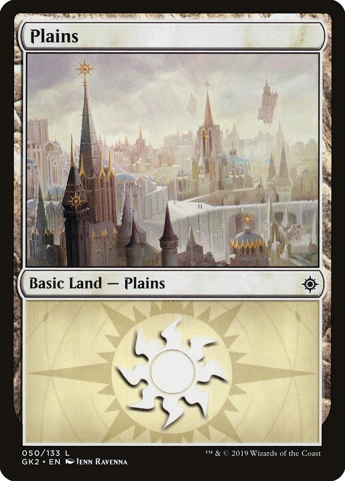 Plains (50) [Ravnica Allegiance Guild Kit] | Galactic Gamez