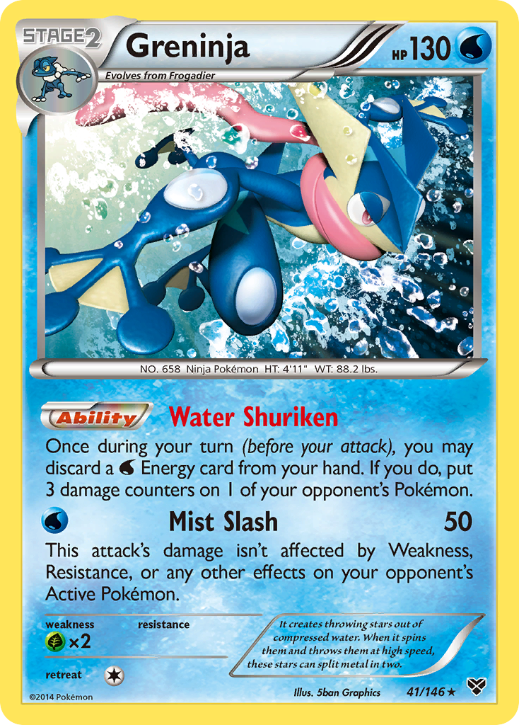 Greninja (41/146) [XY: Base Set] | Galactic Gamez