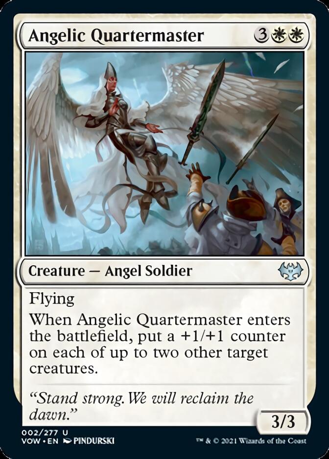 Angelic Quartermaster [Innistrad: Crimson Vow] | Galactic Gamez