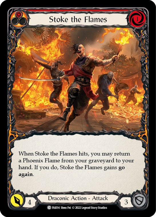 Stoke the Flames [FAI014] (Uprising Fai Blitz Deck) | Galactic Gamez