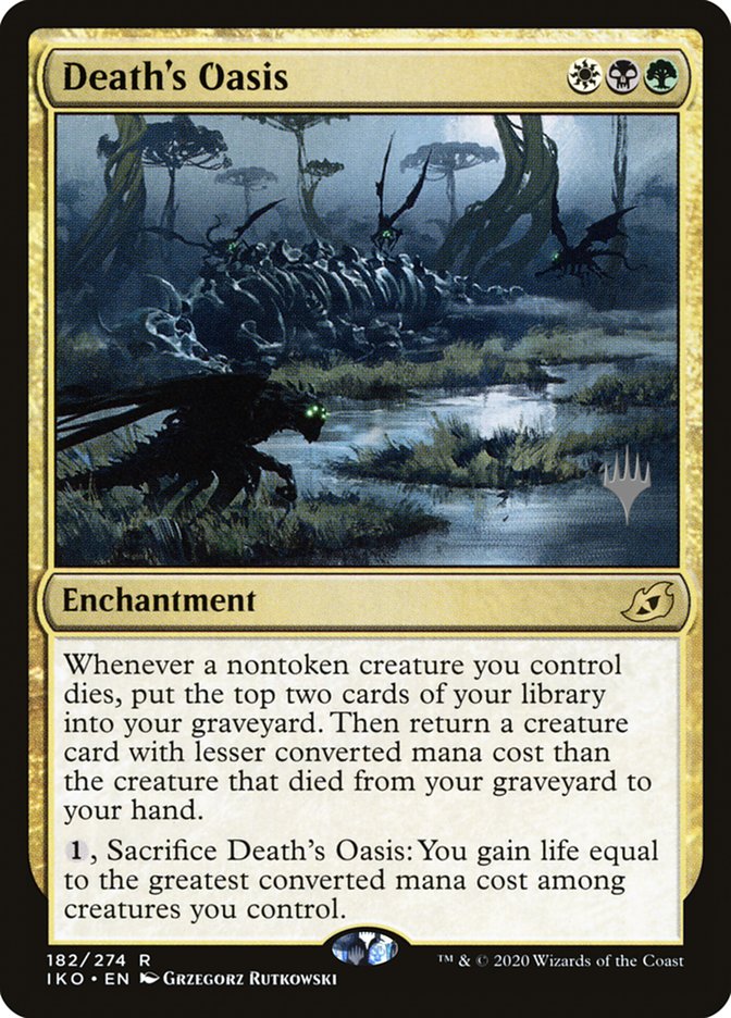 Death's Oasis (Promo Pack) [Ikoria: Lair of Behemoths Promos] | Galactic Gamez