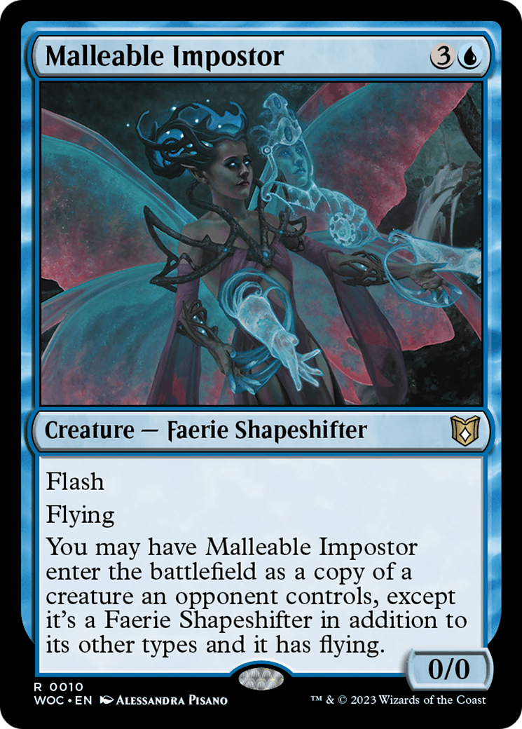 Malleable Impostor [Wilds of Eldraine Commander] | Galactic Gamez