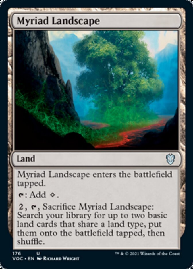 Myriad Landscape [Innistrad: Crimson Vow Commander] | Galactic Gamez