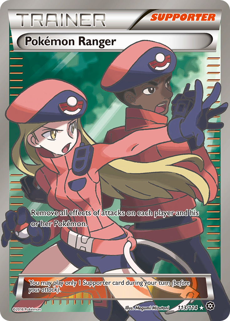 Pokemon Ranger (113/114) [XY: Steam Siege] | Galactic Gamez