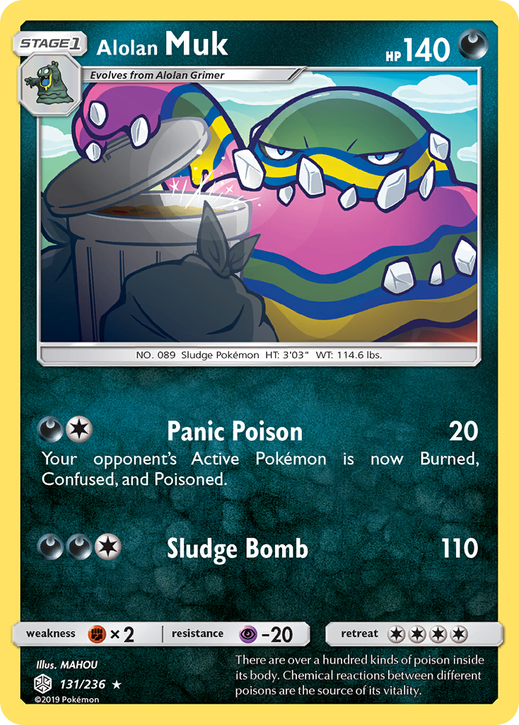 Alolan Muk (131/236) [Sun & Moon: Cosmic Eclipse] | Galactic Gamez