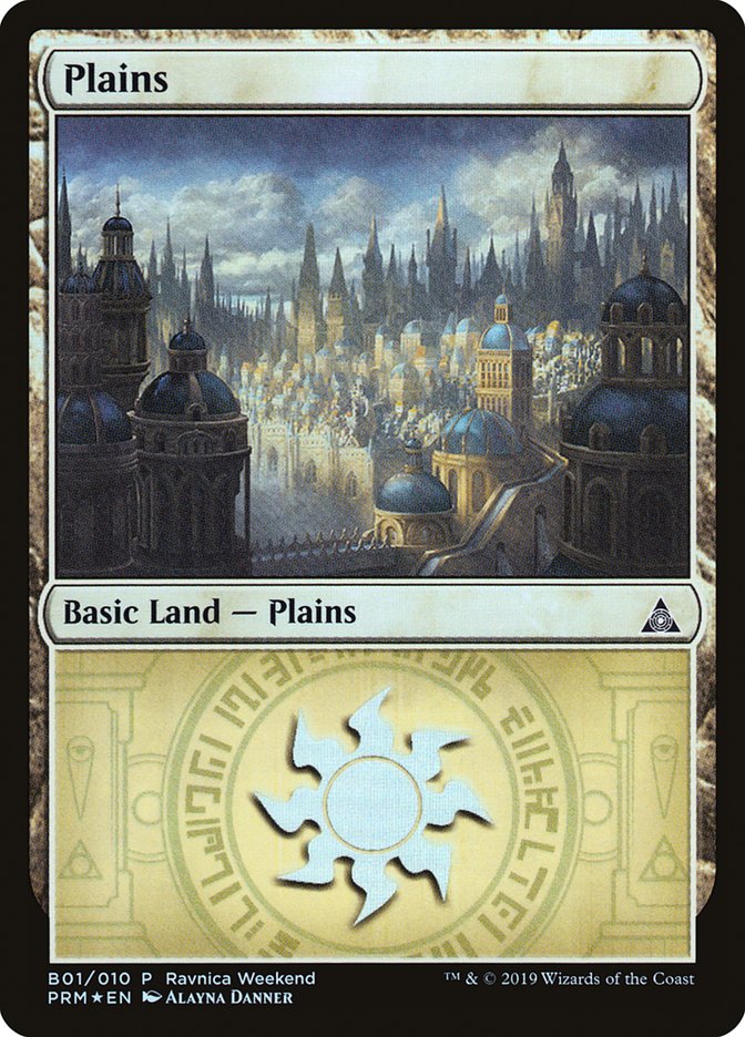 Plains (B01) [Ravnica Allegiance Guild Kit] | Galactic Gamez