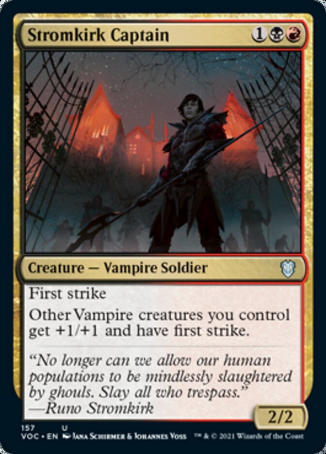 Stromkirk Captain [Innistrad: Crimson Vow Commander] | Galactic Gamez