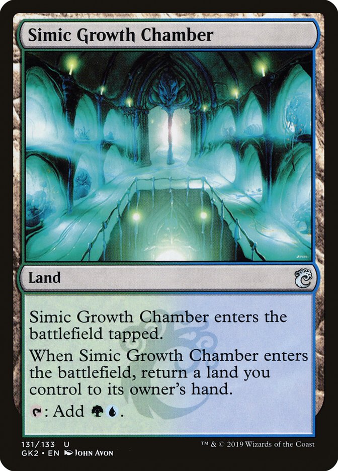 Simic Growth Chamber [Ravnica Allegiance Guild Kit] | Galactic Gamez