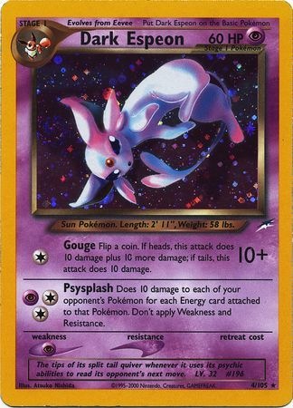 Dark Espeon (4/105) [Neo Destiny Unlimited] | Galactic Gamez