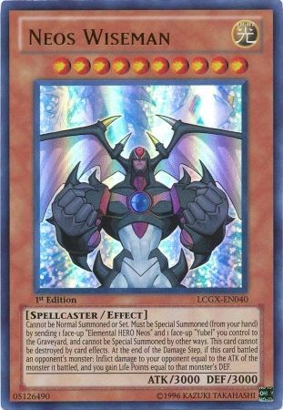 Neos Wiseman [LCGX-EN040] Ultra Rare | Galactic Gamez