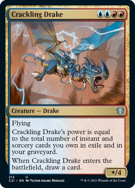 Crackling Drake [Commander 2021] | Galactic Gamez