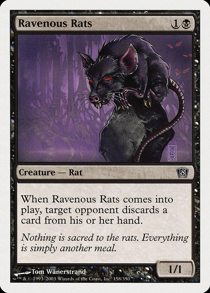 Ravenous Rats [Eighth Edition] | Galactic Gamez