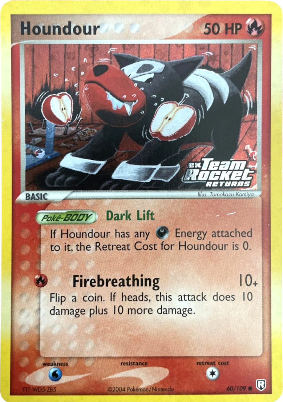 Houndour (60/109) (Stamped) [EX: Team Rocket Returns] | Galactic Gamez