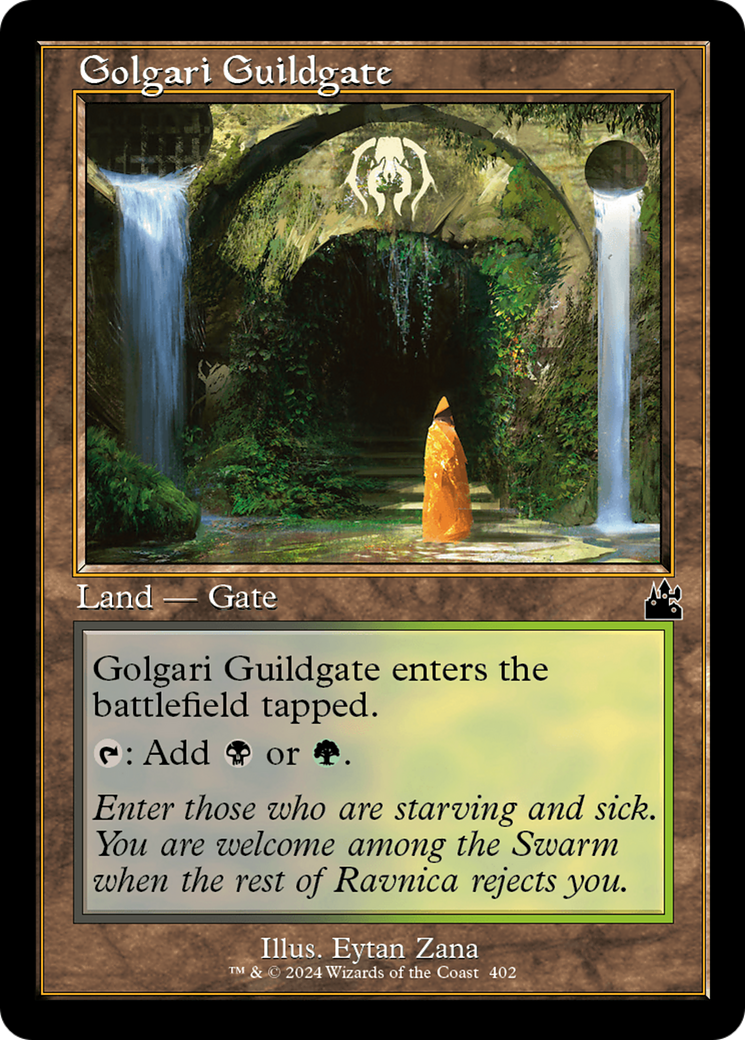 Golgari Guildgate (Retro Frame) [Ravnica Remastered] | Galactic Gamez