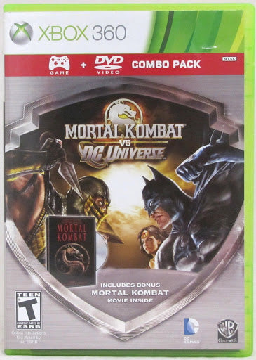 Mortal Kombat vs. DC Universe [Silver Shield] - Xbox 360 | Galactic Gamez