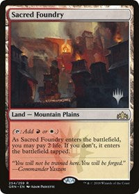 Sacred Foundry [Promo Pack: Throne of Eldraine] | Galactic Gamez