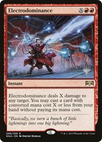 Electrodominance [Promo Pack: Throne of Eldraine] | Galactic Gamez