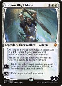 Gideon Blackblade [Promo Pack: Throne of Eldraine] | Galactic Gamez