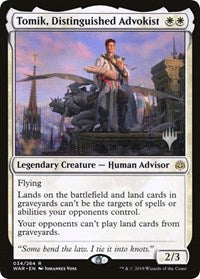 Tomik, Distinguished Advokist [Promo Pack: Throne of Eldraine] | Galactic Gamez