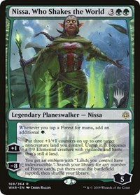 Nissa, Who Shakes the World [Promo Pack: Throne of Eldraine] | Galactic Gamez