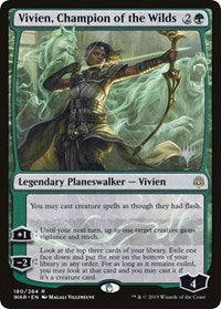 Vivien, Champion of the Wilds [Promo Pack: Throne of Eldraine] | Galactic Gamez