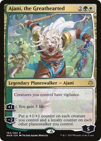 Ajani, the Greathearted [Promo Pack: Throne of Eldraine] | Galactic Gamez