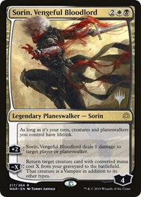 Sorin, Vengeful Bloodlord [Promo Pack: Throne of Eldraine] | Galactic Gamez