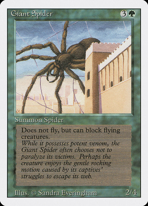 Giant Spider [Revised Edition] | Galactic Gamez